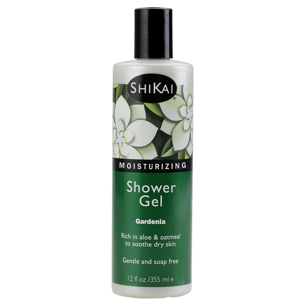 Shikai Moisturizing Shower Gel, Gardenia, 12 Oz
